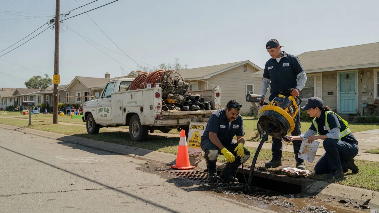 Drain Cleaning in Bentley, LA near me
